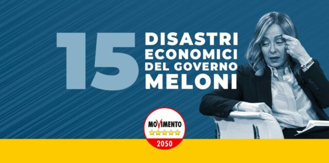 I 15 disastri economici del governo Meloni