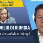 Giuseppe Conte interrogatorio a Piazzapulita: L'imbroglio di Giorgia detta truffa