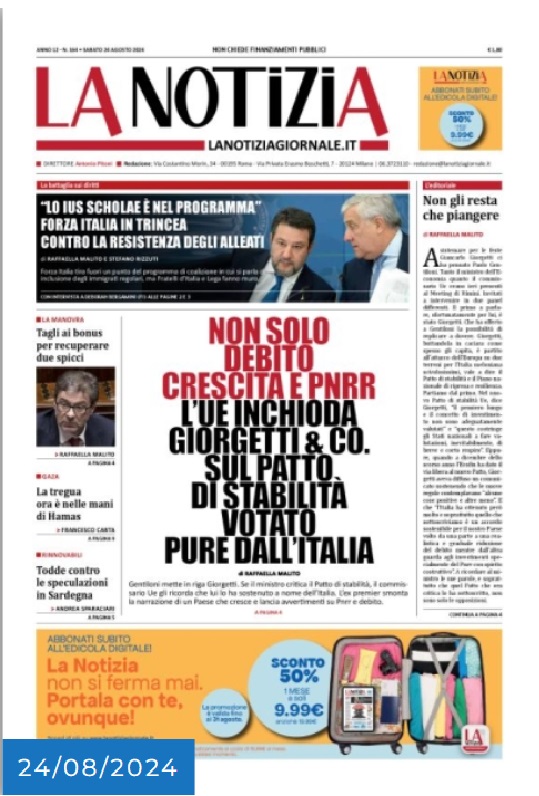 Prima Pagina – La Notizia