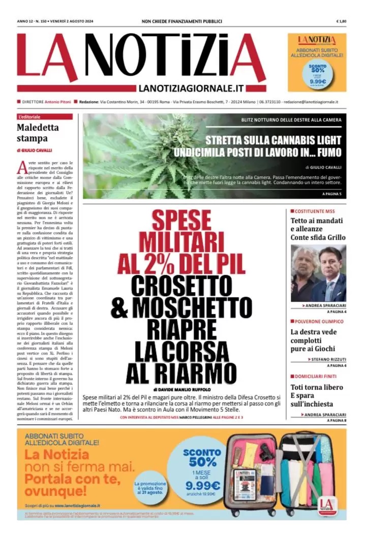 Prima Pagina – La Notizia