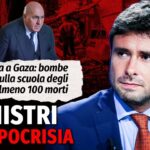 Lo SCANDALOSO attacco di Israele a Gaza e le reazioni dei ministri dell'ipocrisia Tajani e Crosetto