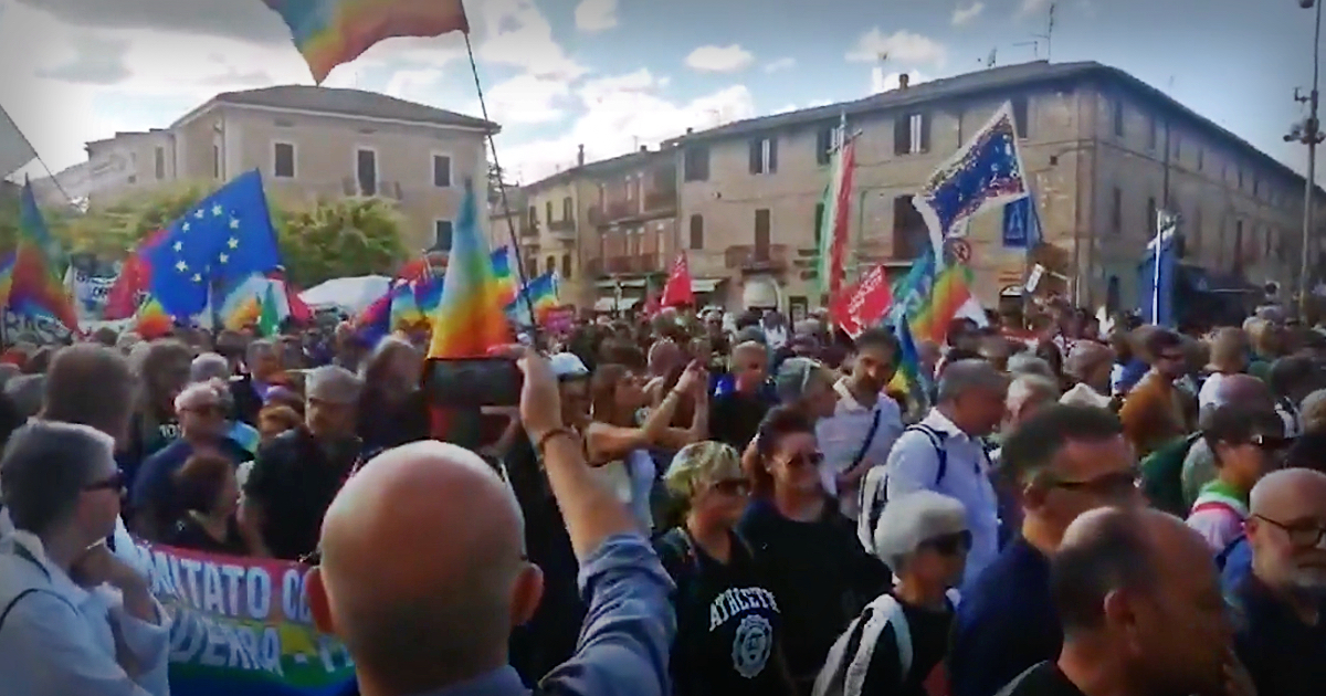 Tremila ad Assisi per la Marcia della Pace e della Fraternità