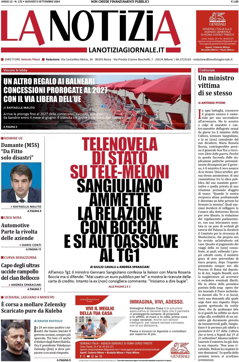 Prima Pagina – La Notizia