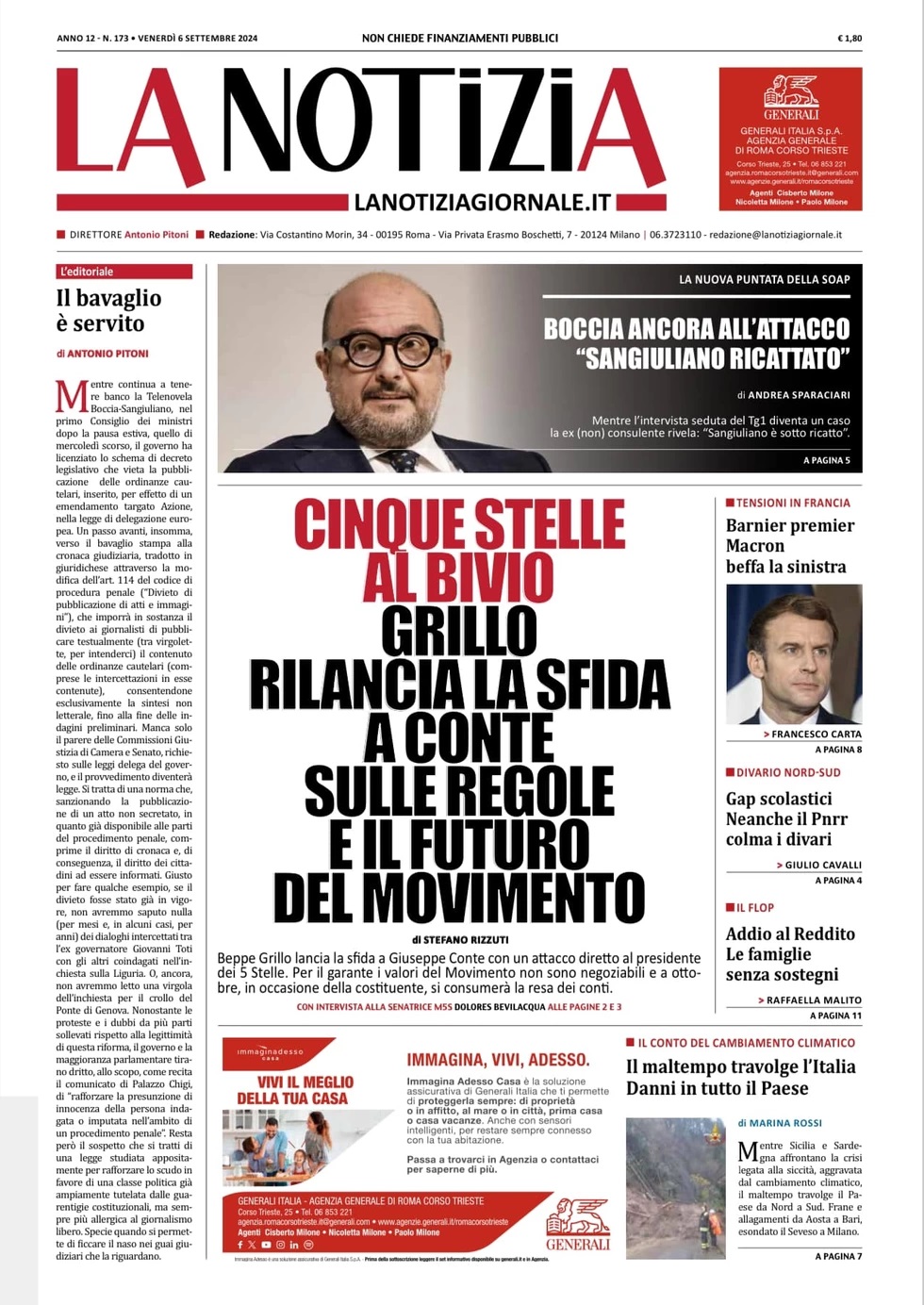 Prima Pagina – La Notizia