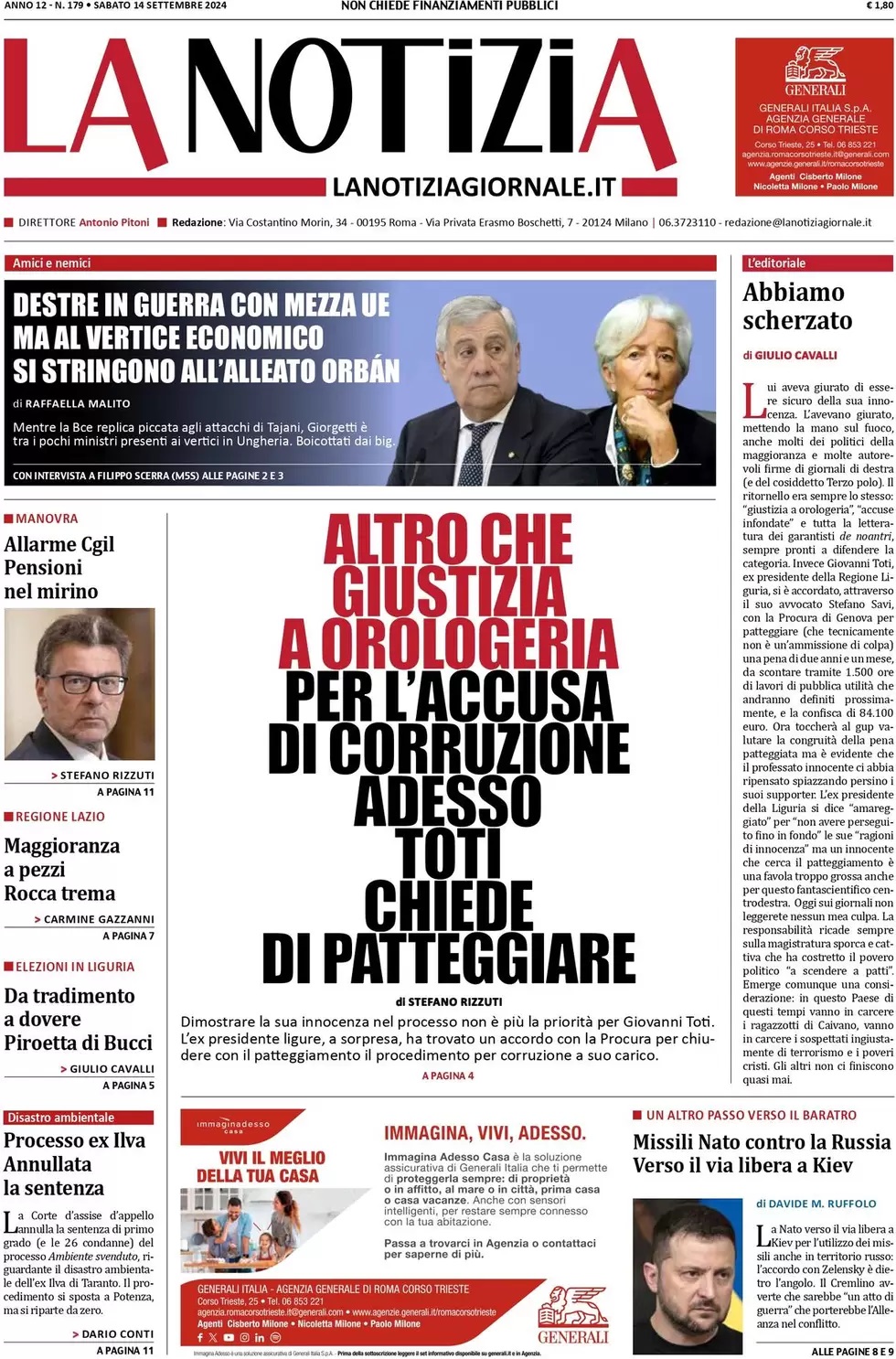 Prima Pagina – La Notizia