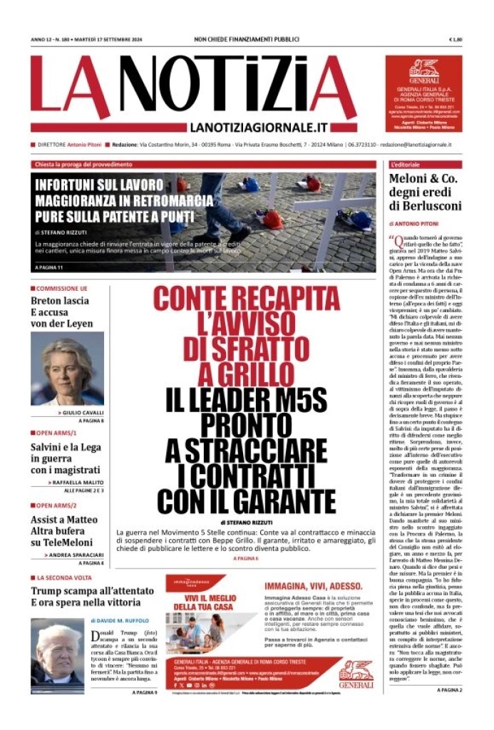 Prima Pagina – La Notizia