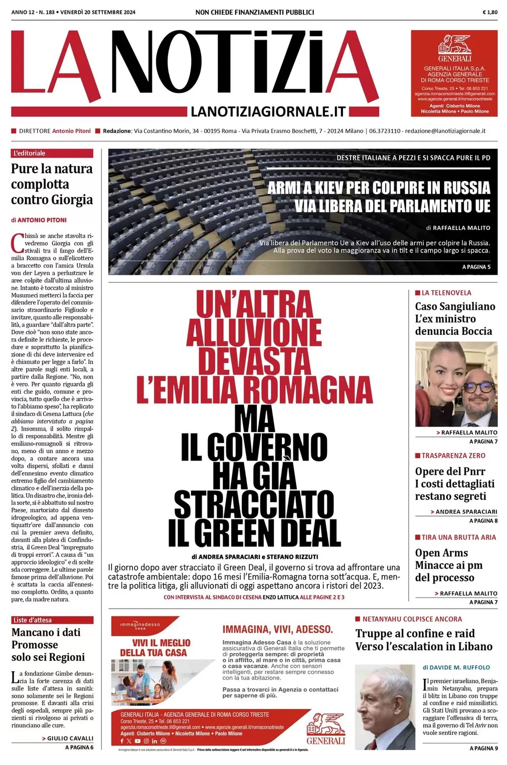 Prima Pagina – La Notizia