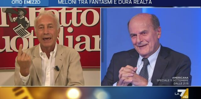 Sangiuliano: la battuta di Travaglio, stanno facendo la storia? Sì, dell'avanspettacolo...