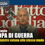 Marco Travaglio a Otto e Mezzo su Draghi e l'Europa di guerra