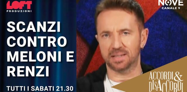 Scanzi contro Meloni e Renzi