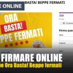 Petizione online Ora Basta! Beppe fermati. Videotutorial su come firmare.