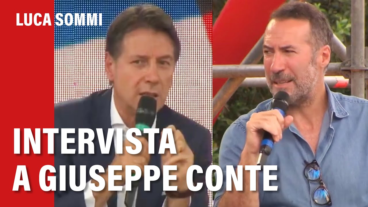 Luca Sommi intervista Giuseppe Conte