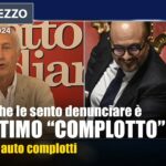 Marco Travaglio a Otto e Mezzo: è il settimo complotto che Giorgia denuncia