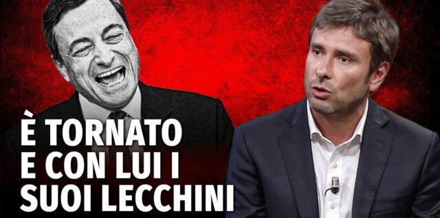 Draghi è tornato e con lui i lecchini della politica e dei giornali. Ricordiamo i suoi disastri