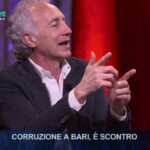 Travaglio, Mieli e Conte commentano la corruzione a Bari: è scontro aperto