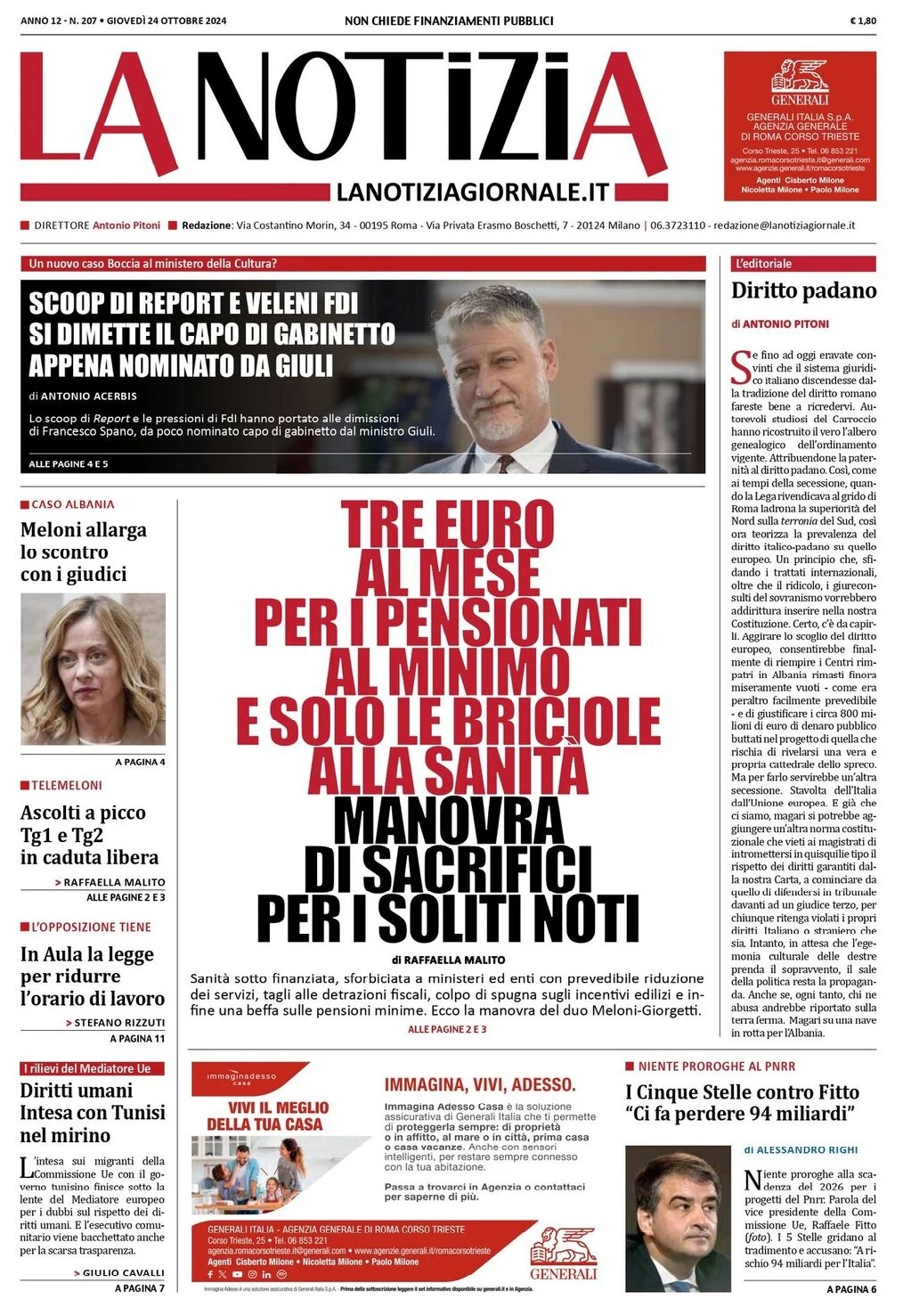 Prima Pagina – La Notizia