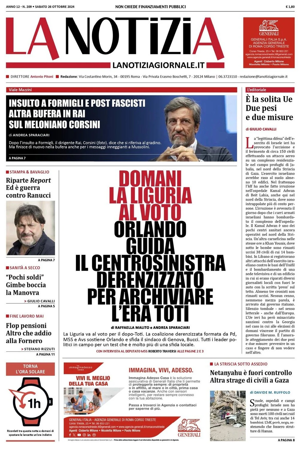 Prima Pagina – La Notizia