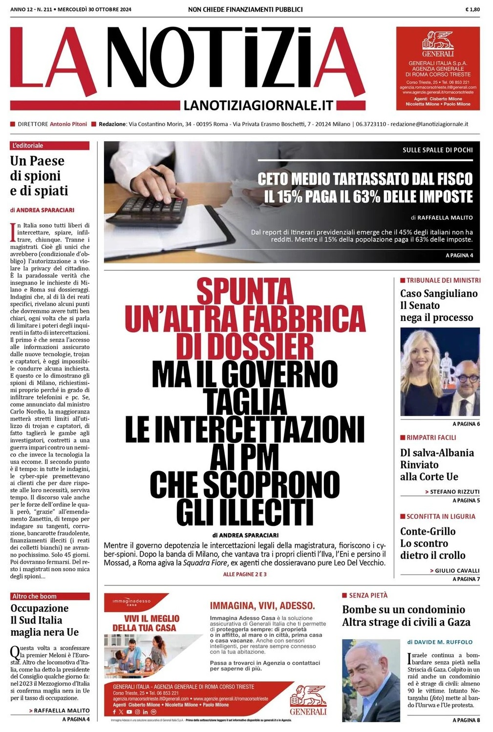 Prima Pagina – La Notizia