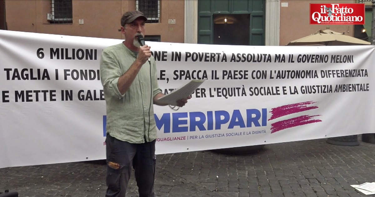 “Una manovra inadeguata, che aumenterà povertà e disuguaglianze”: la protesta della Rete dei numeri pari insieme alle opposizioni