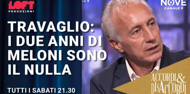 Travaglio: i due anni di Meloni sono il nulla