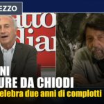 Marco Travaglio e Massimo Cacciari a Otto e Mezzo sui due anni di Giorgia Meloni