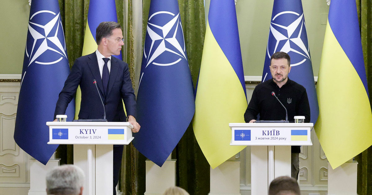 Rutte, visita a sorpresa a Kiev: il neosegretario Nato va da Zelensky nel suo primo viaggio ufficiale: “L’Alleanza è con voi”