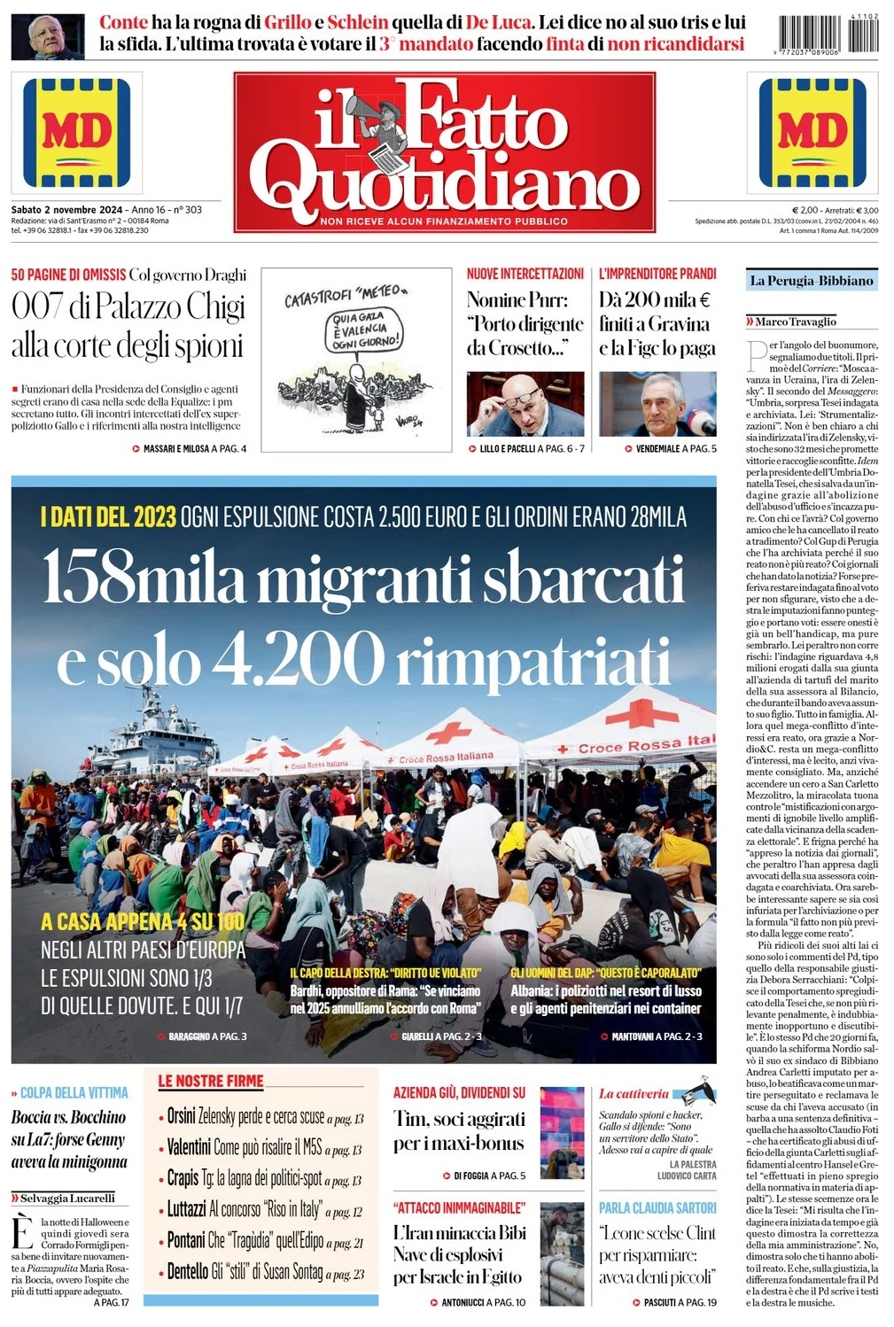 Prima Pagina – Il Fatto Quotidiano