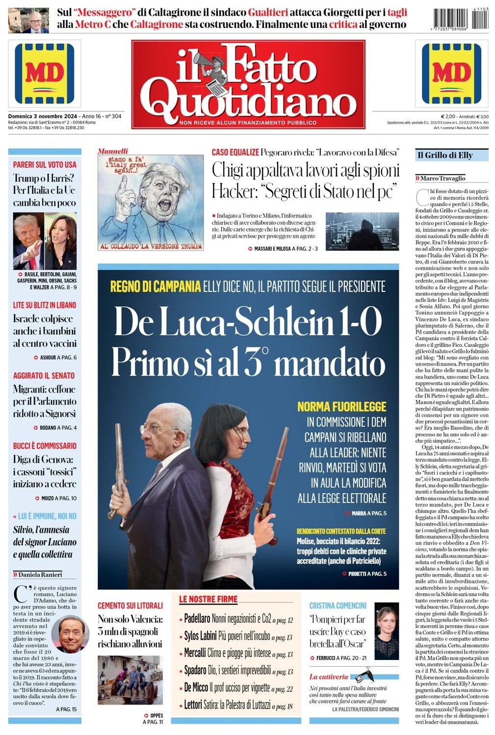 Prima Pagina – Il Fatto Quotidiano