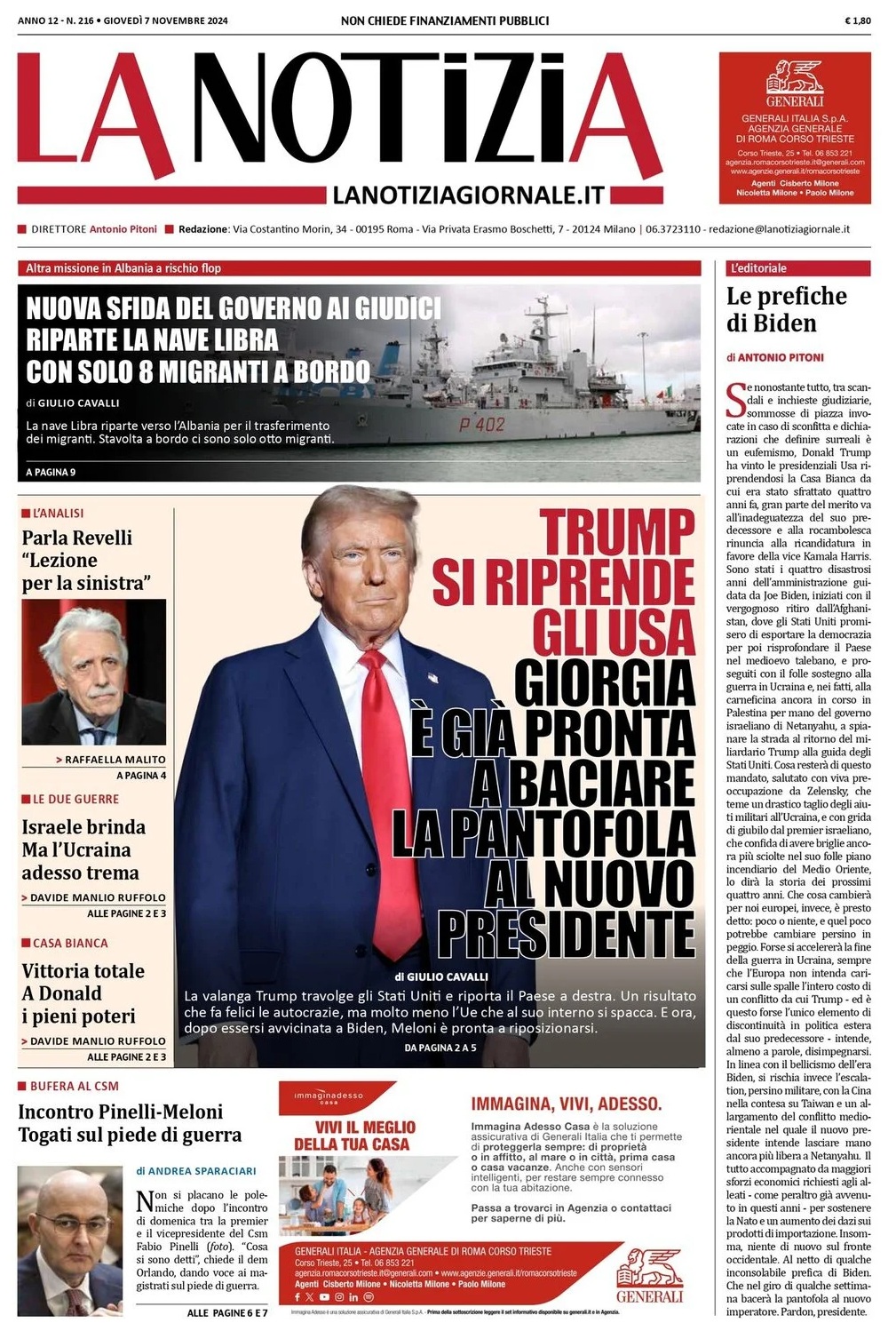 Prima Pagina – La Notizia